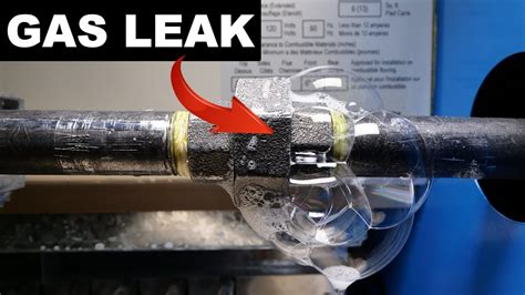 how to check gas leakage